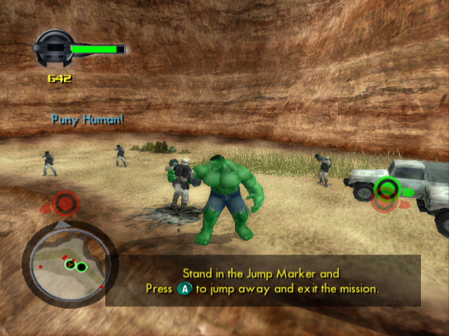 The Incredible Hulk: Ultimate Destruction | GameCube | gameplay screenshot | region=North America | source-country= | zypher-v2 | moby-7eead496b252 | Data by MobyGames.com