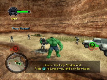 The Incredible Hulk: Ultimate Destruction | GameCube | gameplay screenshot | region=North America | source-country= | zypher-v2 | moby-7eead496b252 | Data by MobyGames.com