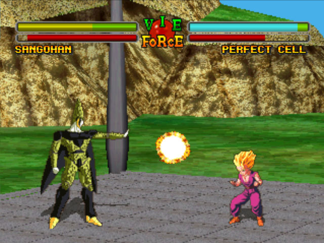 Dragon Ball Z: Ultimate Battle 22 | PlayStation | gameplay screenshot | region=Japan | source-country= | zypher-v2 | moby-8835a7312435 | Data by MobyGames.com