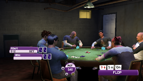 World Championship Poker 2 featuring Howard Lederer | PSP | gameplay screenshot | region=North America | source-country= | zypher-v2 | moby-d4dad5d1b4d8 | Data by MobyGames.com