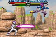 
Dragon Ball Z: Taiketsu | Game Boy Advance | gameplay screenshot | Data by MobyGames.com