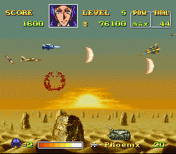 
U.N. Squadron | SNES | gameplay screenshot | Data by MobyGames.com