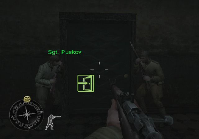 Call of Duty: Finest Hour | PlayStation 2 | gameplay screenshot | region=North America | source-country= | zypher-v2 | moby-278a5926602c | Data by MobyGames.com