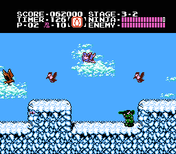 
Ninja Gaiden | NES | gameplay screenshot | Data by MobyGames.com