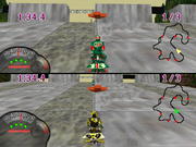 
Jet Moto | PlayStation | gameplay screenshot | Region: North America | source-country= | Data by MobyGames.com