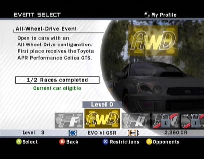 Forza Motorsport | Xbox | gameplay screenshot | region=North America | source-country= | zypher-v2 | moby-4ce92c77708f | Data by MobyGames.com