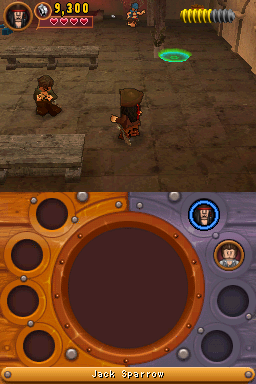 LEGO Pirates of the Caribbean: The Video Game | Nintendo DS | gameplay screenshot | Data by MobyGames.com