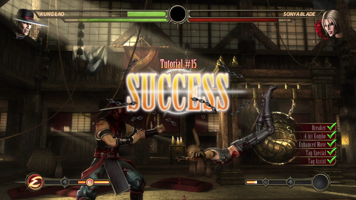 Mortal Kombat | PlayStation 3 | gameplay screenshot | region=North America | source-country= | zypher-v2 | moby-5bf62cf8a867 | Data by MobyGames.com