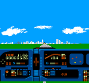 
Knight Rider | NES | gameplay screenshot | Data by MobyGames.com