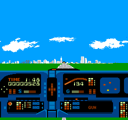
Knight Rider | NES | gameplay screenshot | Data by MobyGames.com