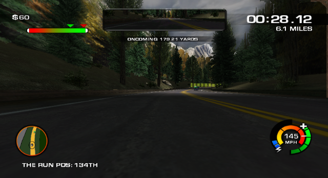 Need for Speed: The Run | Wii | gameplay screenshot | region=North America | source-country= | zypher-v2 | moby-23639e57fcfd | Data by MobyGames.com