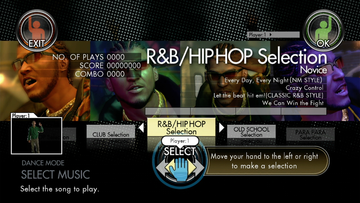 Dance Masters | Xbox 360 | gameplay screenshot | region=North America | source-country= | zypher-v2 | moby-3b773bf9cc04 | Data by MobyGames.com