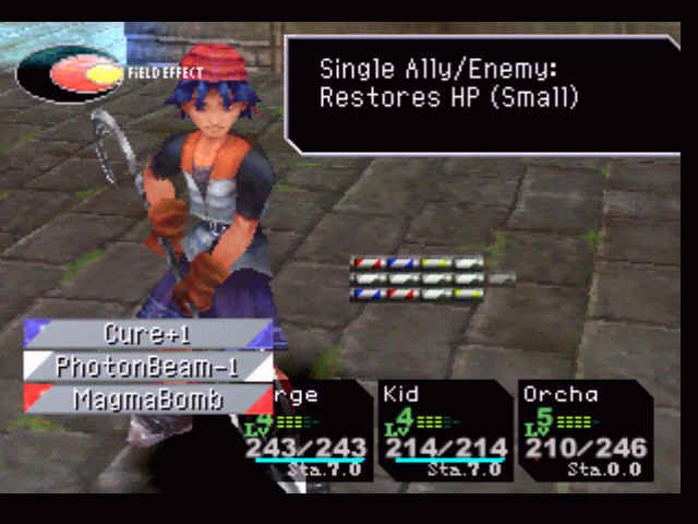 
Chrono Cross | PlayStation | gameplay screenshot | Region: North America | source-country= | Data by MobyGames.com