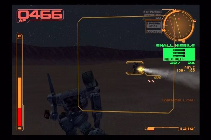 Armored Core 2 | PlayStation 2 | gameplay screenshot | Region: North America | source-country= | Data by MobyGames.com