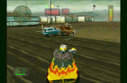 Vigilante 8 | PlayStation | gameplay screenshot | region=North America | source-country= | zypher-v2 | moby-e886c19ff834 | Data by MobyGames.com