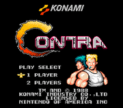 
Contra | NES | gameplay screenshot | Data by MobyGames.com