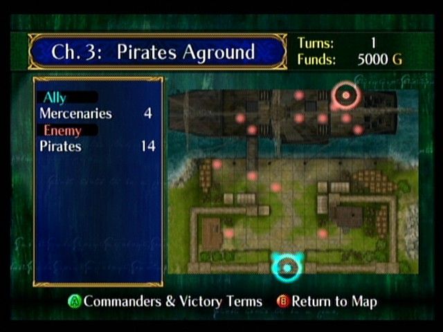 
Fire Emblem: Path of Radiance | GameCube | gameplay screenshot | Data by MobyGames.com