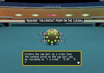 Q-Ball Billiards Master | PlayStation 2 | gameplay screenshot | region=North America | source-country= | zypher-v2 | moby-8d1042ad766d | Data by MobyGames.com