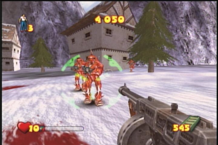 Serious Sam | Xbox | gameplay screenshot | region=North America | source-country= | zypher-v2 | moby-760257367169 | Data by MobyGames.com
