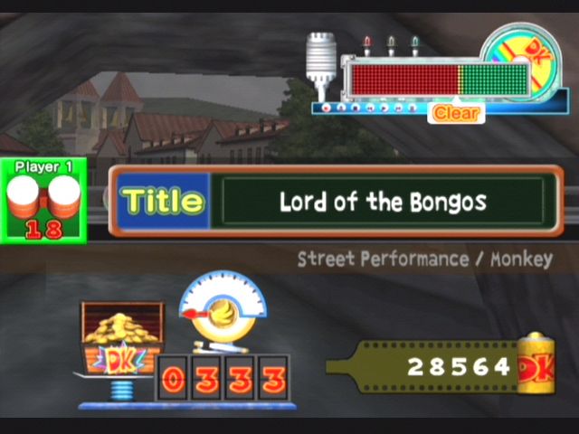 Donkey Konga 2 | GameCube | gameplay screenshot | region=North America | source-country= | zypher-v2 | moby-f0cb7babbae6 | Data by MobyGames.com
