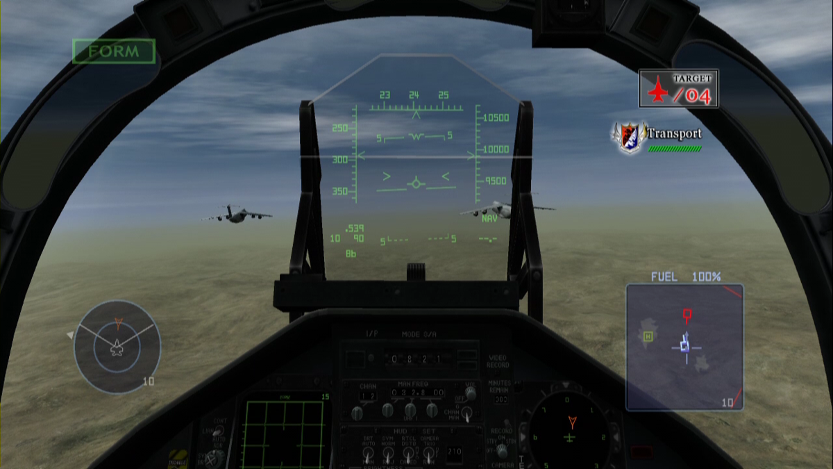 Over G Fighters | Xbox 360 | gameplay screenshot | region=North America | source-country= | zypher-v2 | moby-cc04209a8a18 | Data by MobyGames.com