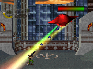 
C: The Contra Adventure | PlayStation | gameplay screenshot | Data by MobyGames.com