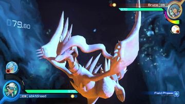 Pokkén Tournament | Wii U | gameplay screenshot | region=North America | source-country= | zypher-v2 | moby-a874fcc27d43 | Data by MobyGames.com
