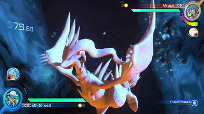 Pokkén Tournament | Wii U | gameplay screenshot | region=North America | source-country= | zypher-v2 | moby-a874fcc27d43 | Data by MobyGames.com