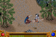 
The Lord of the Rings: The Two Towers | Game Boy Advance | gameplay screenshot | Data by MobyGames.com