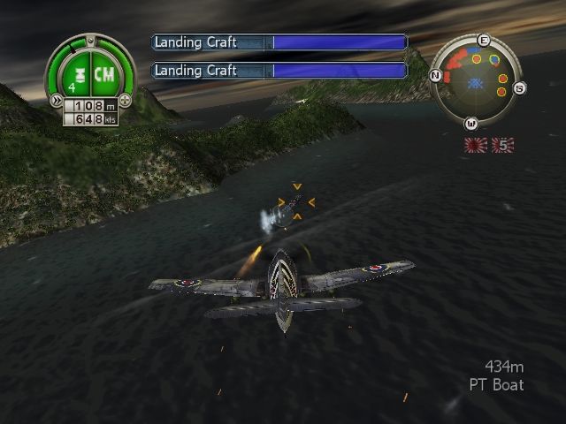 Heroes of the Pacific | Xbox | gameplay screenshot | Region: North America | source-country= | Data by MobyGames.com