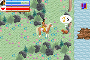 
Spirit: Stallion of the Cimarron | Game Boy Advance | gameplay screenshot | Data by MobyGames.com