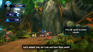 
Sonic Boom: Rise of Lyric | Wii U | gameplay screenshot | Data by MobyGames.com