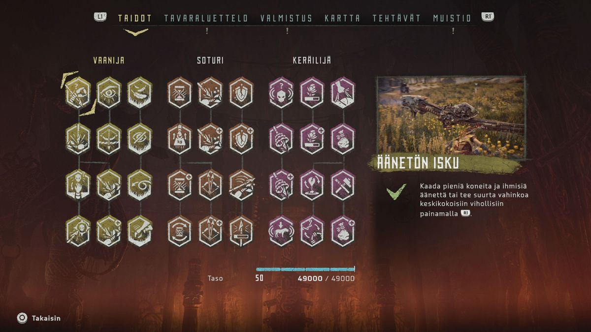 
Horizon: Zero Dawn | PlayStation 4 | gameplay screenshot | Region: North America | source-country= | Data by MobyGames.com