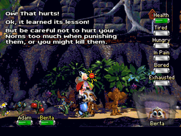 Creatures | PlayStation | gameplay screenshot | region=North America | source-country= | zypher-v2 | moby-79aef5ea6aed | Data by MobyGames.com
