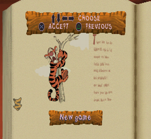 
Tigger's Honey Hunt | PlayStation | gameplay screenshot | Region: North America | source-country= | Data by MobyGames.com