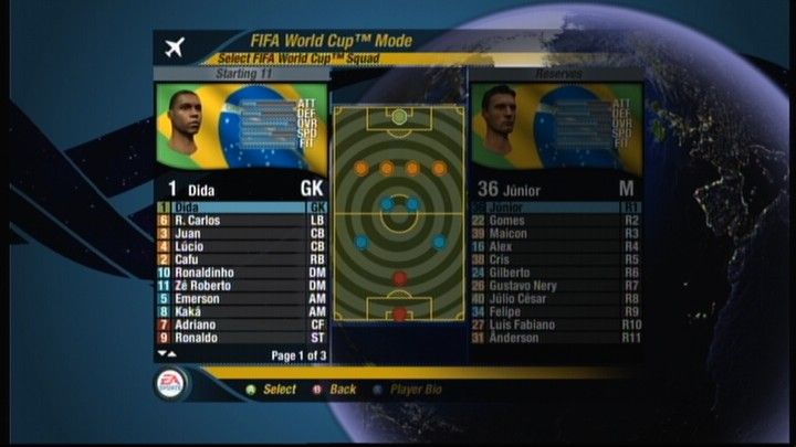 
FIFA World Cup: Germany 2006 | Xbox 360 | gameplay screenshot | Data by MobyGames.com