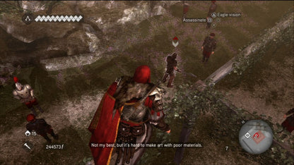 Assassin's Creed: Brotherhood | PlayStation 3 | gameplay screenshot | region=North America | source-country= | zypher-v2 | moby-7184e3321f38 | Data by MobyGames.com
