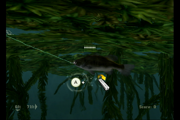 Rapala's Fishing Frenzy | Wii | gameplay screenshot | region=North America | source-country= | zypher-v2 | moby-80f1f32c8e7f | Data by MobyGames.com