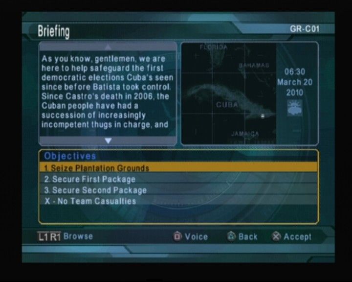 
Tom Clancy's Ghost Recon: Jungle Storm | PlayStation 2 | gameplay screenshot | Data by MobyGames.com