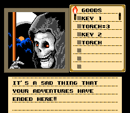 
Shadowgate | NES | gameplay screenshot | Data by MobyGames.com