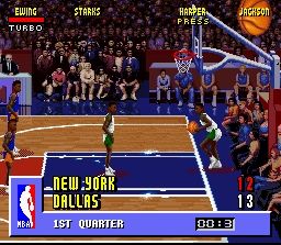 NBA Jam | SNES | gameplay screenshot | region=North America | source-country= | zypher-v2 | moby-315710aee6a8 | Data by MobyGames.com