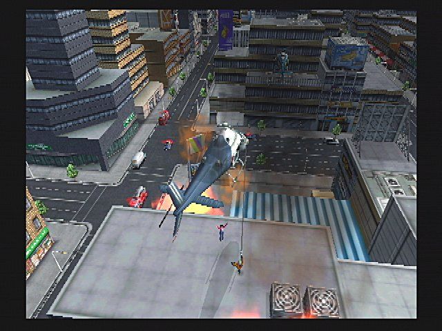 City Crisis | PlayStation 2 | gameplay screenshot | Region: North America | source-country= | Data by MobyGames.com