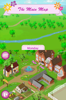 
Barbie Horse Adventures: Riding Camp | Nintendo DS | gameplay screenshot | Data by MobyGames.com