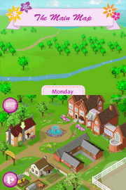 
Barbie Horse Adventures: Riding Camp | Nintendo DS | gameplay screenshot | Data by MobyGames.com