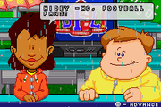 Backyard Football 2006 | Game Boy Advance | gameplay screenshot | region=North America | source-country= | zypher-v2 | moby-a4b0afd8b6e6 | Data by MobyGames.com