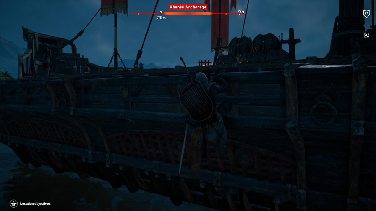 
Assassin's Creed: Origins | Xbox One | gameplay screenshot | Data by MobyGames.com