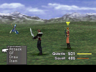 
Final Fantasy VIII | PlayStation | gameplay screenshot | Region: North America | source-country= | Data by MobyGames.com