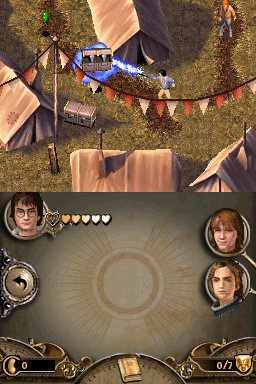 Harry Potter and the Goblet of Fire | Nintendo DS | gameplay screenshot | region=North America | source-country= | zypher-v2 | moby-8e1870ef1a62 | Data by MobyGames.com