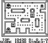 Lock n' Chase | Game Boy | gameplay screenshot | region=North America | source-country= | zypher-v2 | moby-12dfc75643d4 | Data by MobyGames.com
