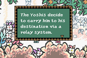 
Yoshi's Island: Super Mario Advance 3 | Game Boy Advance | gameplay screenshot | Region: North America | source-country= | Data by MobyGames.com